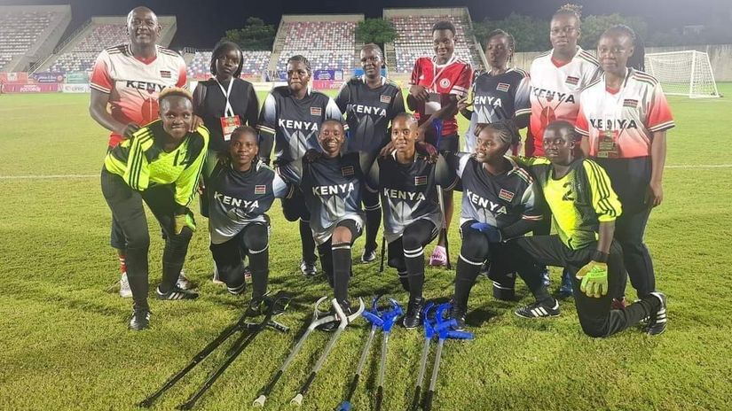 Kenya women's amputee team stranded in Germany after fourth place World Cup finish