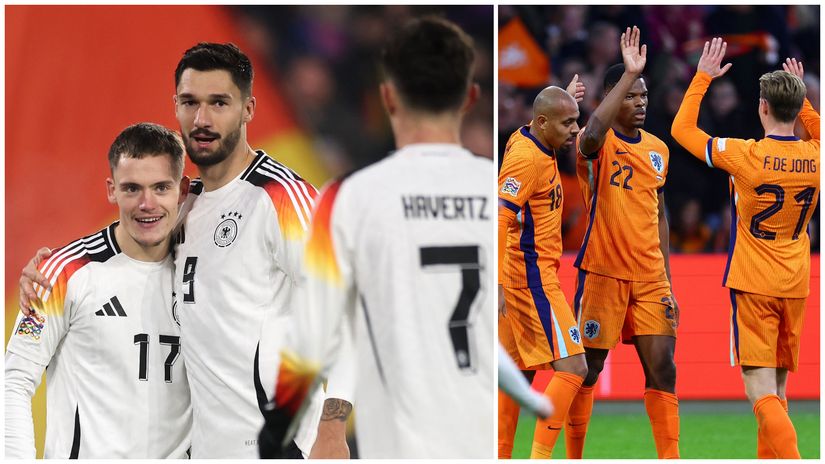 Both the Germans and the Dutchmen celebrated convincing victories tonight(©Getty Images)