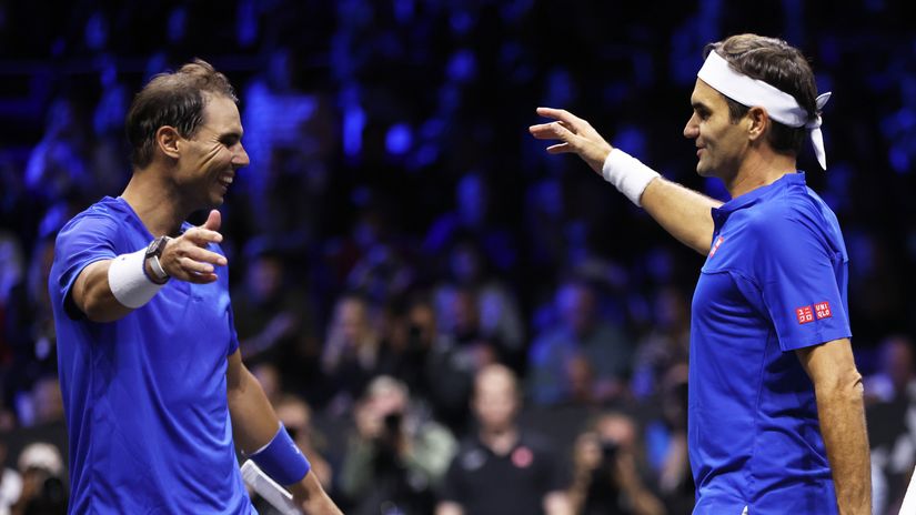 Nadal & Federer (©Getty Images)