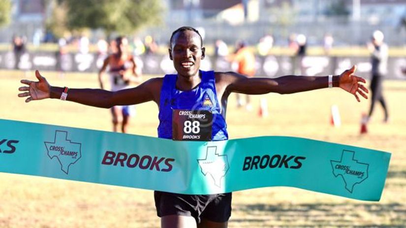 Edwin Kurgat leads Kenyan 1-2 as Chelangat settles for silver in Austin