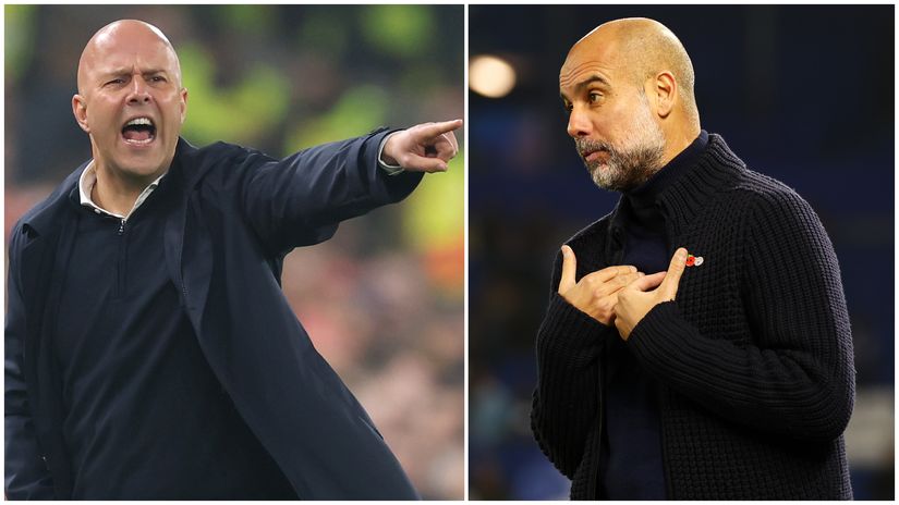 Slot's comment on Pep's Man City contract extension is somewhat unexpected