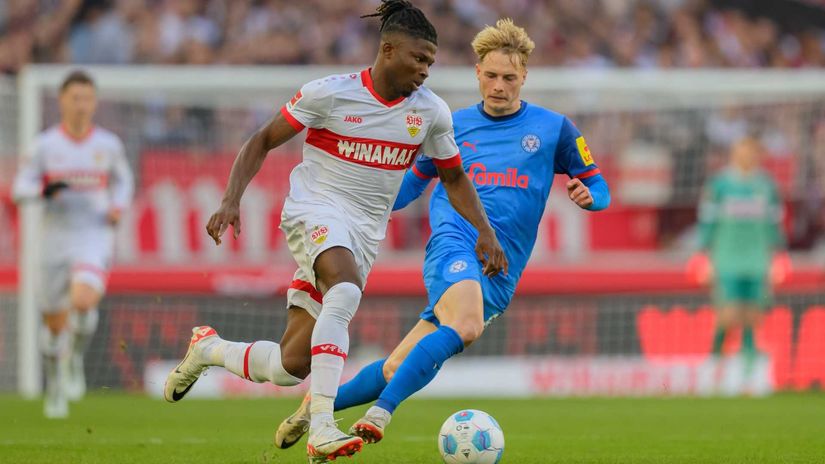 El Bilal Toure in action for Stuttgart (©Christian Kaspar-Bartke/Getty Images)