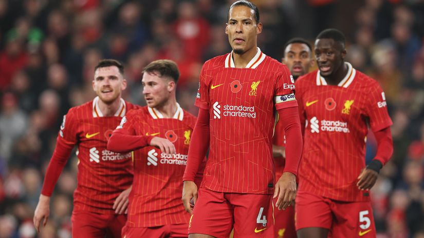 The mighty Merseyside gang (©Carl Recine/Getty Images)