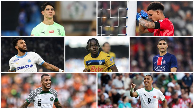 The nominees from Africa(©AFP)