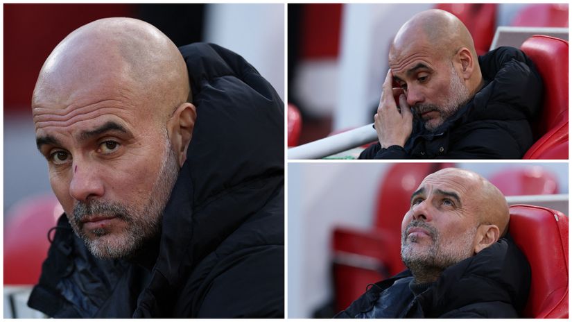 Pep on the Reds' fans' sack chants: 'I didn't expect that at Anfield'