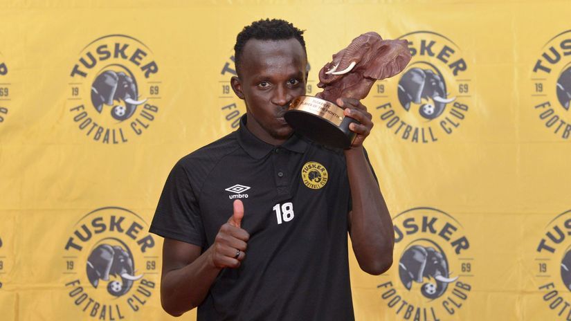 Ogam sets new goal after hattrick lifts him to top of scorers chart