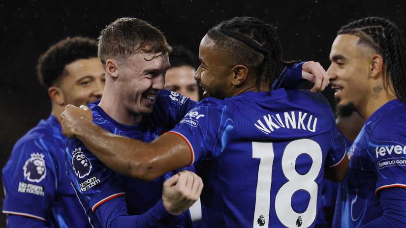 Palmer, Nkunku, and Co. were having a good time in Southampton(©Reuters/Andrew Couldridge/Gallo Images)
