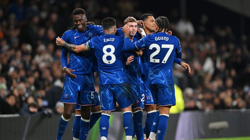 The Blues celebrating their fantastic comeback(©Shaun Botterill/Getty Images)