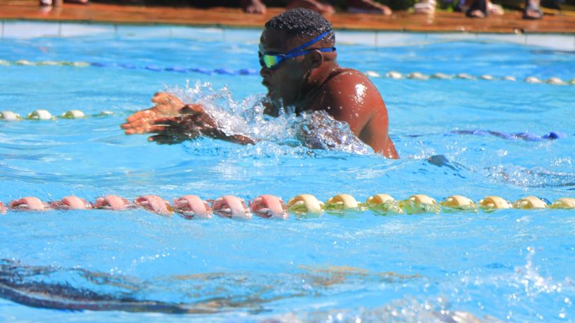 Gideon Kioko, Governor of Kiambu Aquatics ©Kenya Aquatics