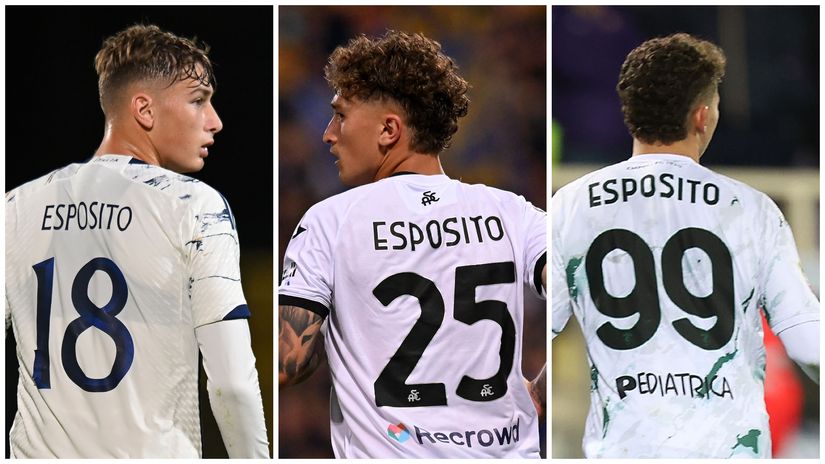 Francesco, Salvatore and Sebastiano Esposito (©Getty images)