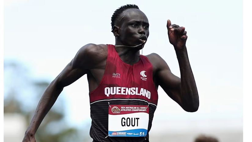 Sprinting sensation Gout Gout focused on blazing his own trail