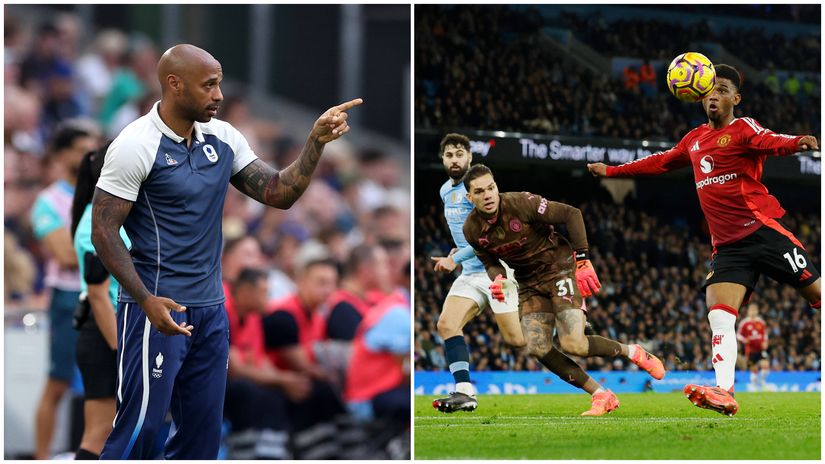 Thierry Henry and Diallo's finishing at Etihad (©Getty images/Gallo images)