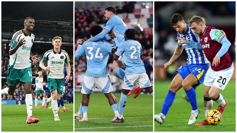 Scenes from today's games(©Getty Images)