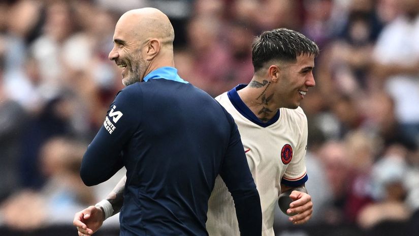 Chelsea's two Enzos(©Reuters/Dylan Martinez/Gallo Images)