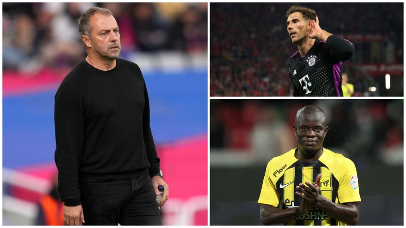 Flick, Goretzka, and Kante(©Getty Images)