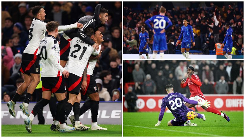 Fulham's joy, Chelsea's shock, and Elanga netting the winner(©Getty Images)