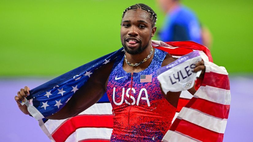 Noah Lyles © AFP