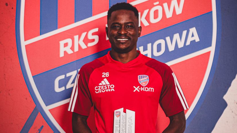 Erick Ouma ©Raków Częstochowa