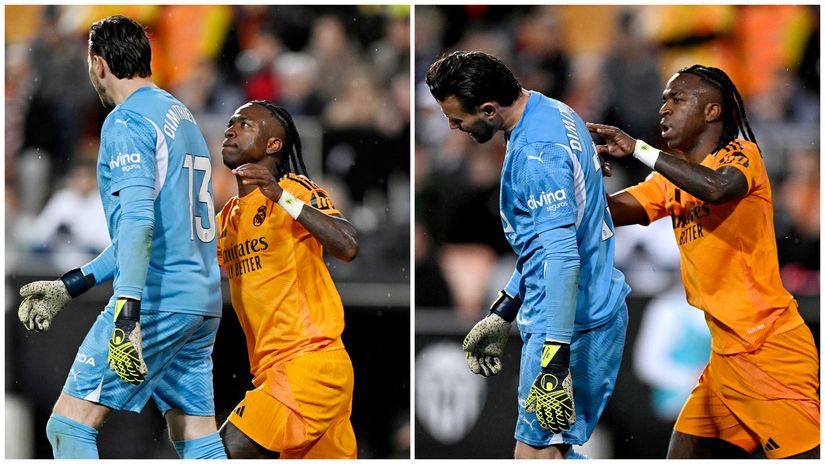 Vinicius handed a two-match ban for punching the opponent