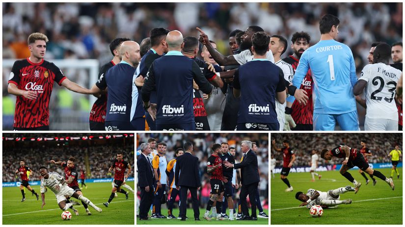 Things got pretty heated last night...(©Getty Images/©AFP)