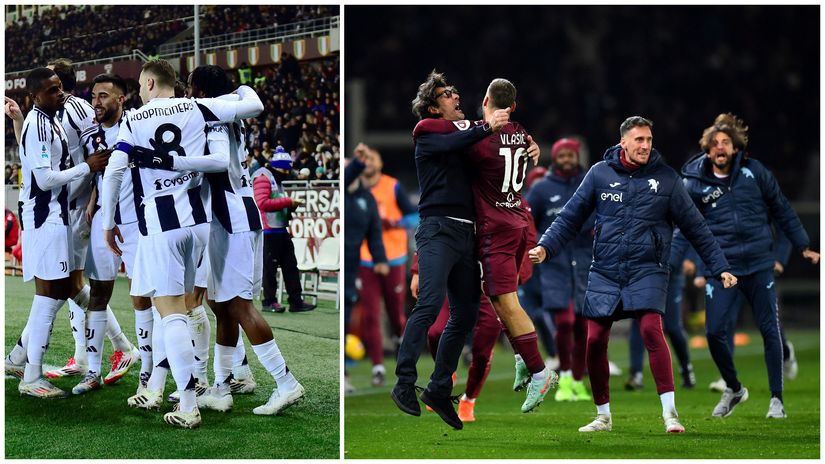 Two goals' celebrations(©Gallo Images/©Getty Images)
