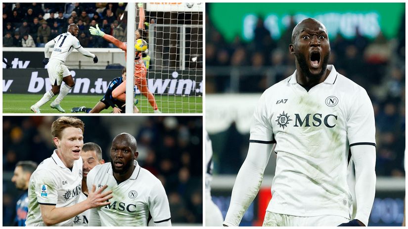 Lukaku doing Lukaku things (©Ciro De Luca/Reuters)