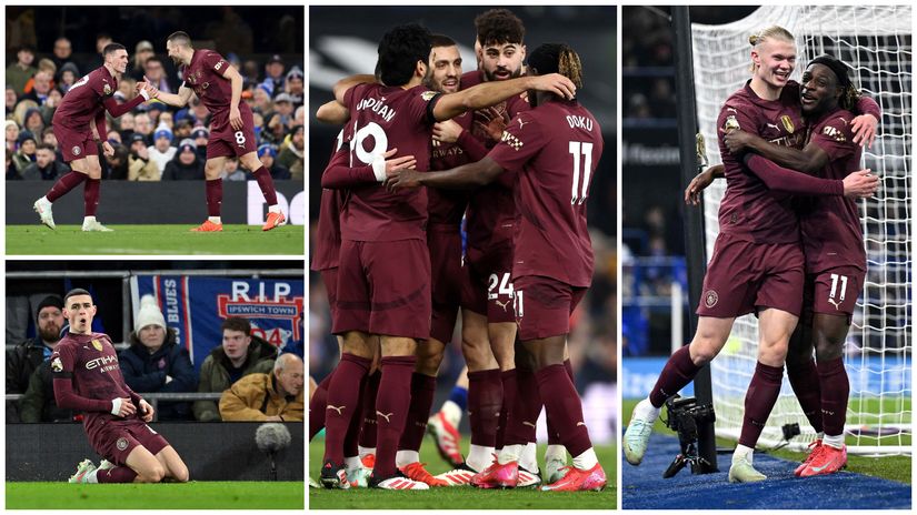 The Cityzens were very inspired today(©Getty Images)