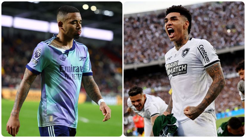 "The Jesuses" - Gabriel and Igor (©Reuters/Matthew Childs/Agustin Marcarian/Gallo Images)