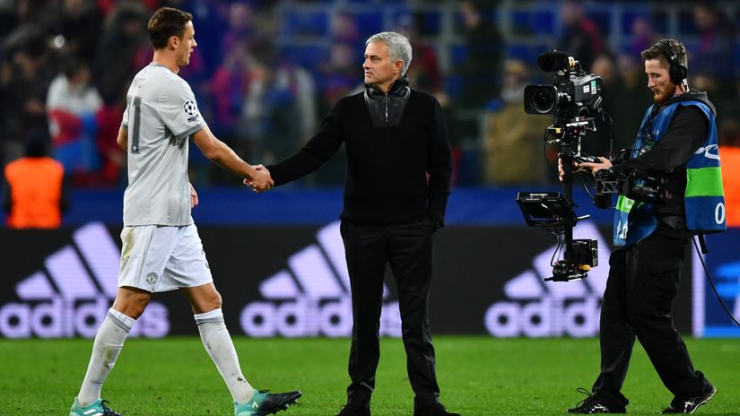 Mourinho and his former player (©Getty Images)