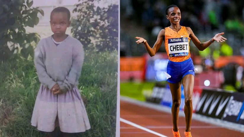 Double Olympic champion Beatrice Chebet shares fond childhood memories