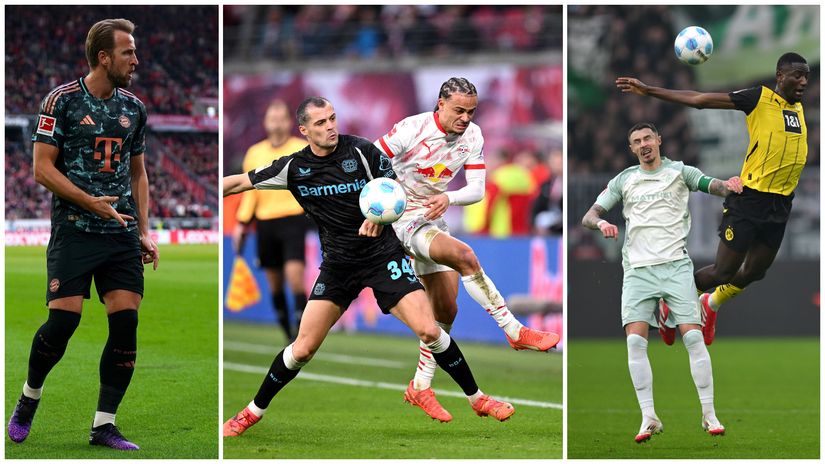 Scenes from today's games (©Getty Images)