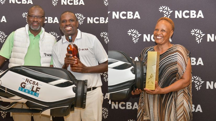 Odhiambo, Karano crowned as NCBA golf series tees off