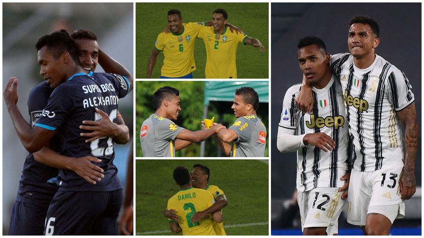 One of the greatest "bromances" in football (©AFP)