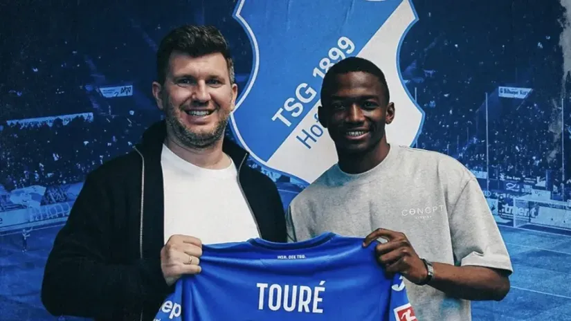 Bazoumana Touré (©TSF Hoffenheim)