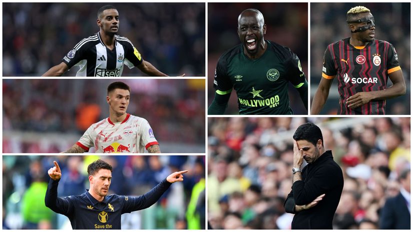 Arteta and some of his "failed targets" (©Getty Images)