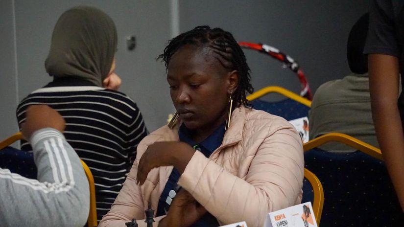 Joyce Nyaruai in action/ Courtesy Gilbert Wandera