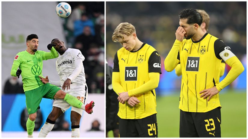 Both Leverkusen and Dortmund disappointed today (©Getty Images)