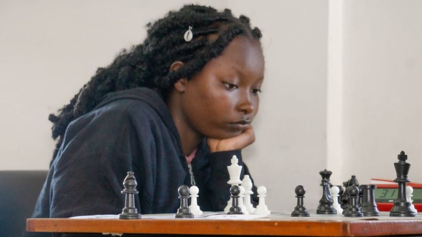 Juliet Njoki wins Inter-Universities Chess Championship