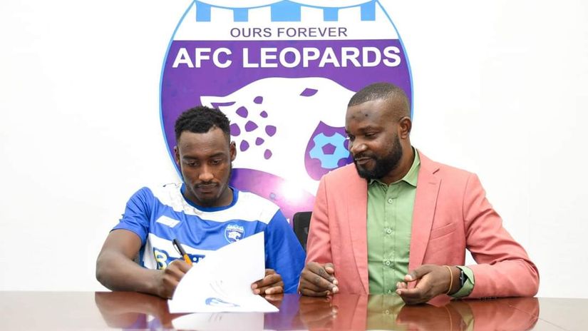 Official: AFC Leopards part ways with troubled striker