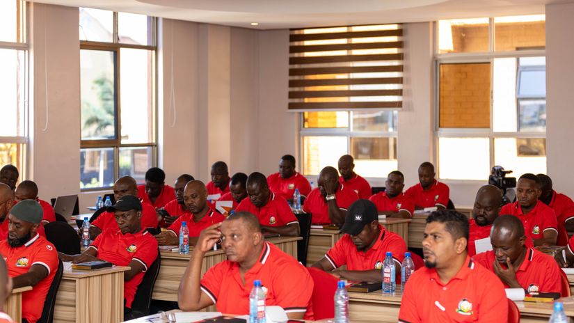 FKF Branch officials attending the meeting ©FKF