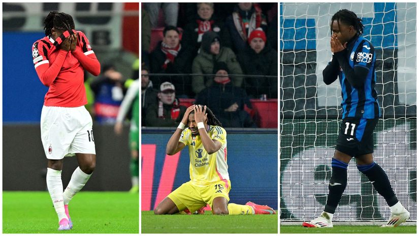 Pure desperation... (©Reuters/Daniele Mascolo/Alessandro Garofalo/AFP)