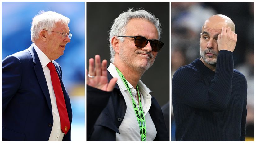 Ferguson, Guardiola and Pep (©Getty images sport)