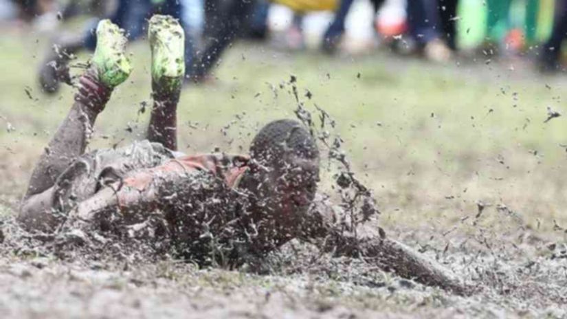 ugby action during national Term One games (2024) in Machakos. [Jonah Onyango, Standard]