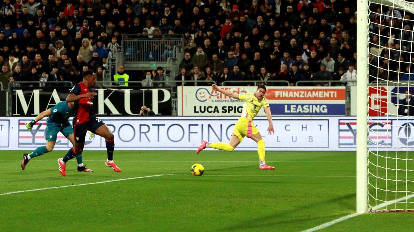 Vlahovic scores the winner (©Enrico Locci/Getty Images)