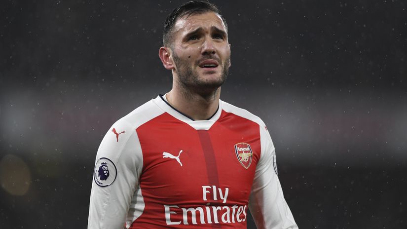 Lucas Perez during his Arsenal days (©Tony O'Brien/Reuters)