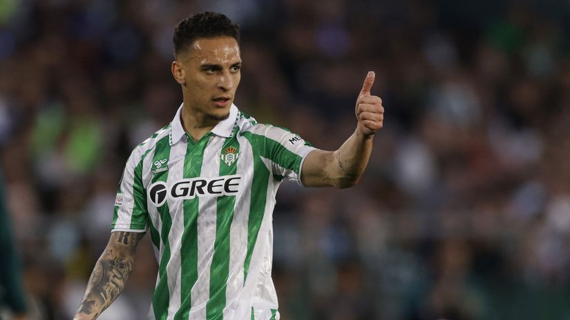 Antony with Betis (©Reuters/Marcelo Del Pozo/Gallo Images)
