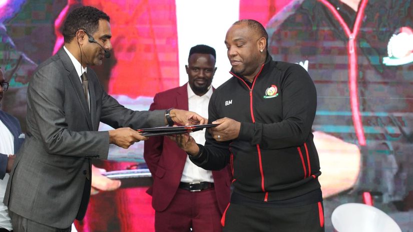 Benni McCarthy formally appointed as new Harambee Stars coach