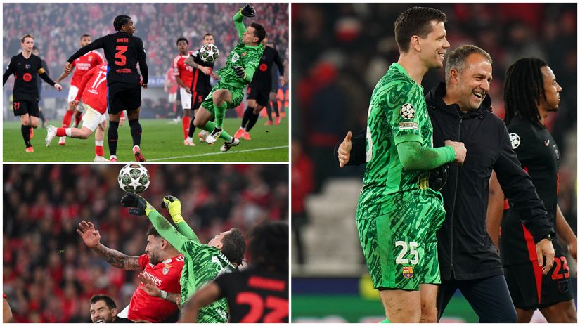 Szczensy was sensational and Flick is fully aware of it (©AFP/Getty images)