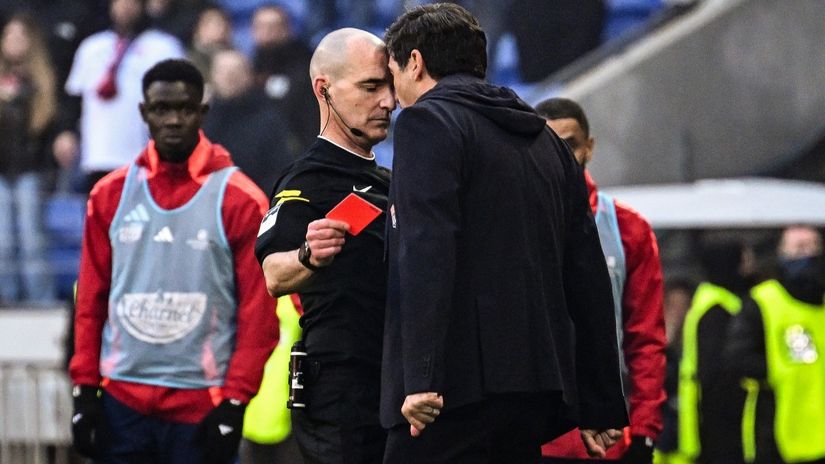 Lyon's Fonseca faces a 9-month ban for breaking into referee's intimate zone