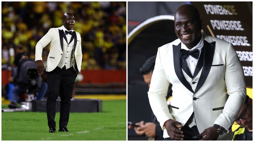 Segundo Castillo at last night's clash (©Franklin Jacome/Getty Images)